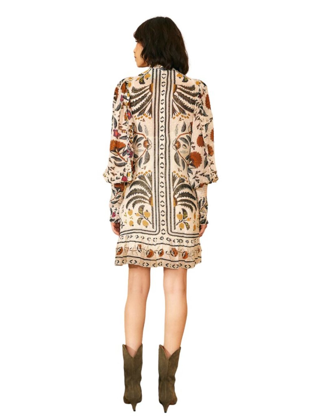 FARM Rio Palms Paradise High-neck Dress - Picture 2 of 12